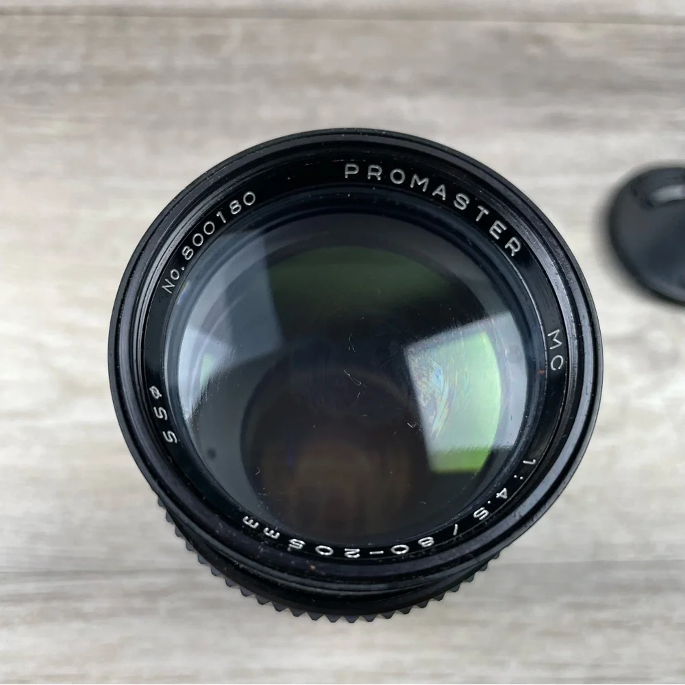 Promaster Multiple Coated MC Auto Automatic Zoom 55mm Lens 80 - 205 mm 1:4.5